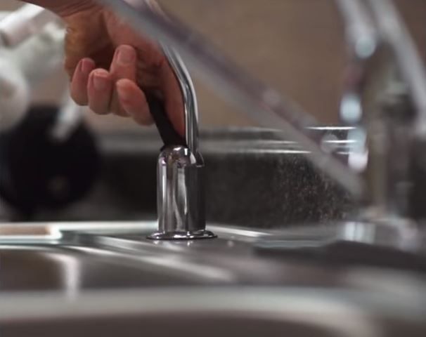 Open-your-RO-system-faucet-to-depressurize